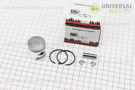 Поршень, кільця, палець комплект 32мм (палець 8мм). WOODMAN (Запчастини для триммера / UM2023-V10)