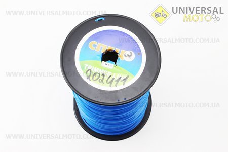 Леска диаметром 2,4мм, 320-330м "шестигранник". Китай (Триммер / UM2024-V11)