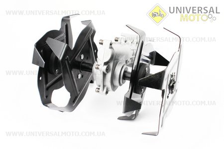 Культиватор (фреза-пластина), 9 шлицов, под трубу диаметром 26мм, ширина захвата 240мм. Китай (Триммер / UM2024-V30)