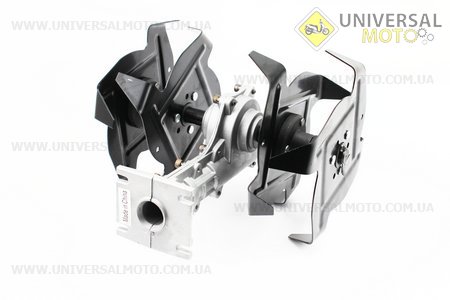 Культиватор (фреза-пластина), 9 шлицов, под трубу диаметром 26мм, ширина захвата 240мм. Китай (Триммер / UM2024-V30)