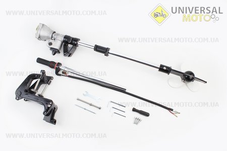 Човновий адаптер під двигун мотокоси (гвинт алюмінієвий). Китай (Запчастини для триммера / UM2024-V63)