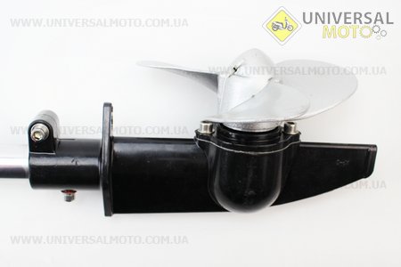 Човновий адаптер під двигун мотокоси (гвинт алюмінієвий). Китай (Запчастини для триммера / UM2024-V63)