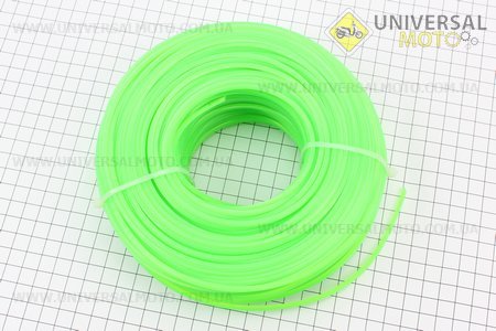 Леска диаметром 3,0мм, 100м "звезда". Китай (Триммер / UM2024-V69)