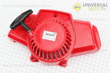 Стартер в сборе 3 отверстия 81,0х114,5мм "Проволока - 2зацепа". Китай (Триммер / UM2024-V75)