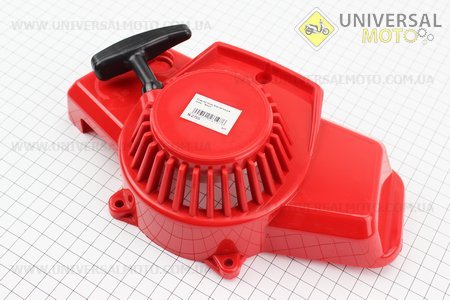 Стартер в сборе 3 отверстия 81,0х114,5мм "Выдвижная - 4зацепа". Китай (Триммер / UM2024-V76)