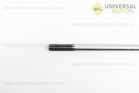 Вал приводной (шток, штанга) диаметром 8мм 9 шлицов длинной 760мм в сборе с трубой диаметром 26мм длинной 750мм. Китай (Триммер / UM2024-V86)