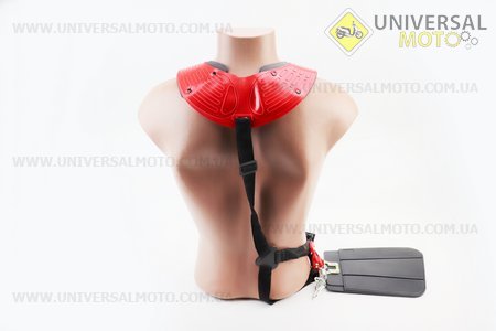 Ремінь на плече + кріплення комплект (професійний) Тип №4 РІЗНІ КОЛЬОРИ. Китай (Запчастини для триммера / UM2024-V90)