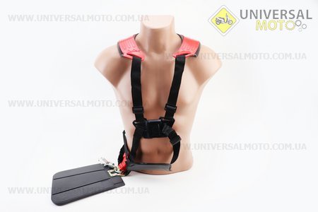 Ремінь на плече + кріплення комплект (професійний) Тип №4 РІЗНІ КОЛЬОРИ. Китай (Запчастини для триммера / UM2024-V90)