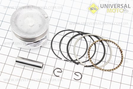 Поршень, кільця, палець комплект 40мм (палець 10мм) HONDA GX35 (CG438) - 4Т. Китай (Запчастини для триммера / UM2025-V08)