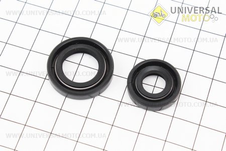 Сальники (10x20x5 + 15x25x5) комплект 2 штуки HONDA GX35 (CG438) - 4Т. Китай (Триммер / UM2025-V14)