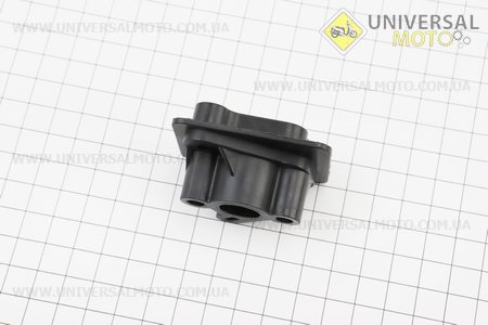 Патрубок карбюратора текстолитовый (большое отверстие) 1E40F-1E44F. NOKER (Триммер / UM2025-V20)