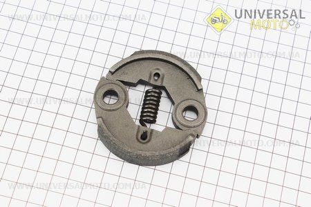 Сцепление (короткая пружина) ?76mm, (битые накладки)