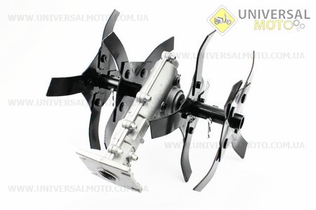 Культиватор (фреза-нож), 7 шлицов, под трубу диаметром 28мм, ширина захвата 250мм. Китай (Триммер / UM2025-V76)