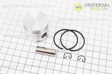 Поршень, кольца, палец комплект 35мм Stihl FS-120. Китай (Триммер / UM2026-V17)