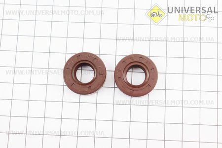 Сальники (12x25x6) комплект 2 штуки 139F - 4Т. Китай (Триммер / UM2026-V29)