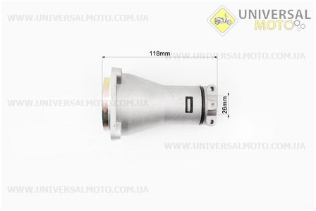 Редуктор верхній Ø26мм на 9 шліців L = 118мм для 1E36F. Китай (Запчастини для триммера / UM2026-V42)