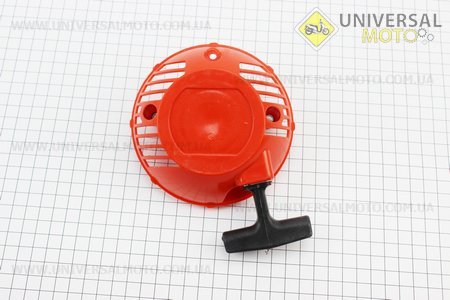 Стартер в зборі "Метелик - 2 зацепи" Husqvarna 125R / 128R. Китай (Запчастини для триммера / UM2026-V63)