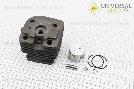 Цилиндро поршневой, комплект (цпг) 40мм (палец 10мм) Stihl FS-400/FR400. Китай (Триммер / UM2026-V74)