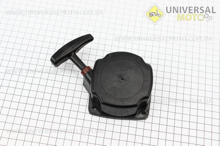 Стартер в зборі 4 отвори 66,5х66,5мм "Дріт - 2 зацепи". NOKER (Запчастини для триммера / UM2027-V33)