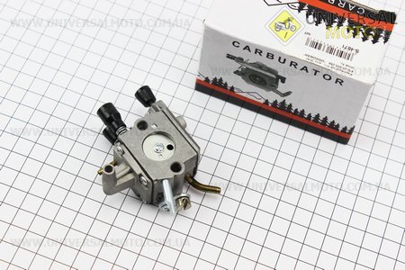 Карбюратор Stihl FS-120/200/250. WOODMAN (Триммер / UM2027-V52)
