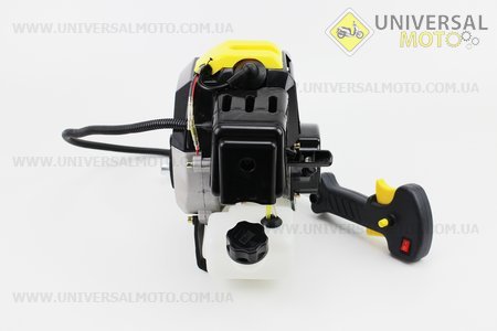 Триммер (мотокоса) LEADER GTL4300 - 4,2кВт (шпуля "металичеcкий нос" + нож 3Т, труба диаметром 26мм). LEADER (Триммер / UM2027-V70)