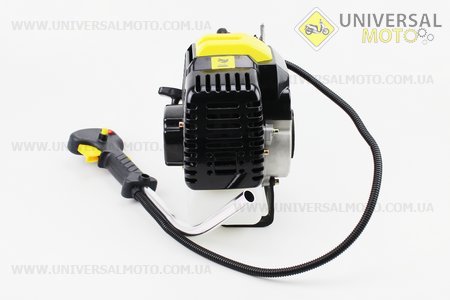 Триммер (мотокоса) LEADER GTL4300 - 4,2кВт (шпуля "металичеcкий нос" + нож 3Т, труба диаметром 26мм). LEADER (Триммер / UM2027-V70)