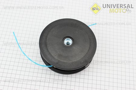 Леска в сборе (шпулька), под вал М10х1,00, диаметром 130мм, Stihl FS-55/80/83/85/90/100/110/120/130/250. SABER (Триммер / UM2027-V94)