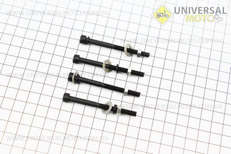 Болт кришки (піддону) циліндру М5x60 Stihl FS-38/45/55, комплект 4шт. Китай (Запчастини для триммера / UM2028-V04)