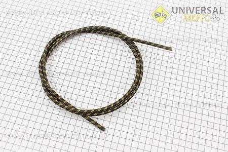 Вал приводний (трос) Ø6мм 4Tх4T - "квадрат" 5х5мм L = 1430-1440мм, FS-44/55. Китай (Запчастини для триммера / UM2028-V28)