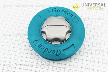 Волосінь косильна в зборі (котушка), САМОНАМОТУЮЧА, Garden, металевий ніс. Китай (Запчастини для триммера / UM2028-V34)