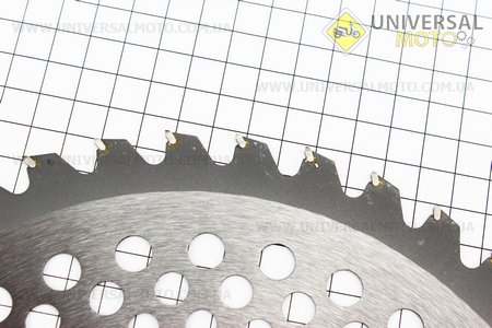 Нож режущий 40Тх255мм победитовые зубья. SABER (Триммер / UM2028-V43)