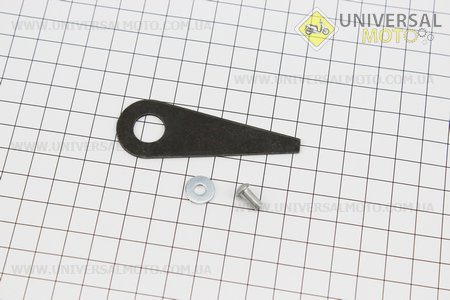 Ніж сегментний - лезо, втулка, заклепка комплект. Китай (Запчастини для триммера / UM2028-V65)