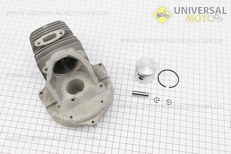 Цилиндро поршневой, комплект (цпг) 34мм (палец 8мм) OLEO MAC SPARTA 25. Китай (Триммер / UM2028-V98)