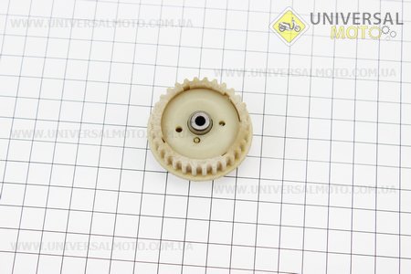 Шестерня розподільчого валу + важіль HONDA GX35 (CG438) - 4Т Тип №1. Китай (Запчастини для триммера / UM2029-V17)