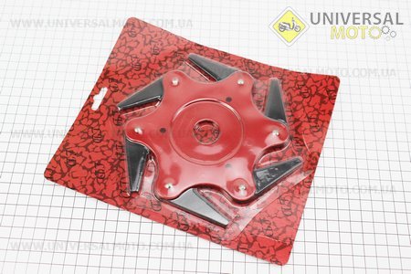 Ніж сегментний 6т на блістері. Китай (Запчастини для триммера / UM2029-V56)