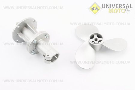 Човновий гвинт, 9 шліців, під трубу Ø28мм. Китай (Запчастини для триммера / UM2029-V82)