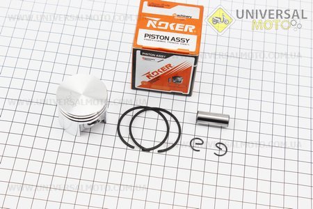 Поршневий комплект (поршень, кільця, палець) MS-180 38мм (палець 10мм). NOKER (Запчастини до бензопили STIHL / UM2031-V11)