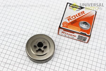 Тарелка сцепления "звезда" 3/8-6 MS-170/171/180/181/190T/191T/210/211/230/250 (сварная). NOKER (Бензопила Stihl / UM2031-V16)