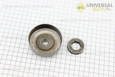 Тарелка сцепления + звезда 3/8-7 MS-170/171/180/181/190T/191T/210/211/230/250, 100% Оригинал. WINDSOR (Бензопила Stihl / UM2034-V26)