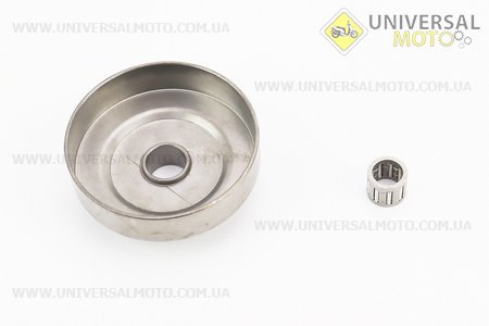 Тарілка зчеплення "зірка" 325-7 Husqvarna-136/137/141/142/235/240/325, Partner-365, OLEO MAC 941, JONSERED, POULAN + підшипник. Китай (Запчастини до бензопили HUSQWARNA / UM2040-V21)