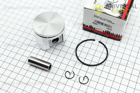 Поршень, палець, кільце, комплект мод.357 / 359 47мм (палець 12мм). WOODMAN (Запчастини до бензопили HUSQWARNA / UM2041-V13)