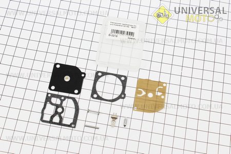 Ремонтний комплект карбюратора мод.137 / 142, 8 деталей. Китай (Запчастини до бензопили HUSQWARNA / UM2041-V55)