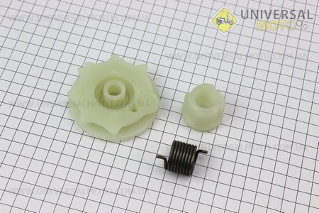 Шкив стартера "Плавный пуск" в сборе, комплект 3 штуки Husqvarna-137/142, Partner-350/351. SABER (Бензопила Husqwarna / UM2042-V36)