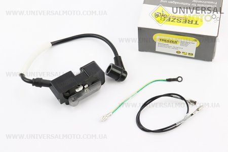 Котушка запалювання з надсвічніком 365/372. TRESZER (Запчастини до бензопили HUSQWARNA / UM2043-V67)