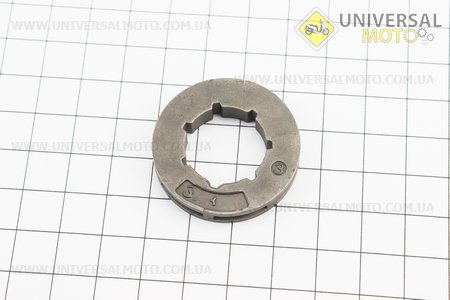 Зірка ланцюга 3 / 8-7 d = 19мм. Китай (Запчастини до бензопили GoodLuck / UM2050-V01)