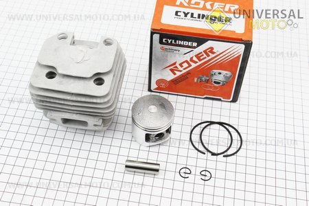Цилиндро поршневой комплект (цпг) 4500 45см3 43мм (палец 11мм). NOKER (Бензопилы GoodLuck / UM2051-V05)