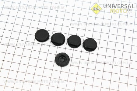 Заглушка амортизатора комплект 5шт 4500/5200. Китай (Запчастини до бензопили GoodLuck / UM2052-V77)