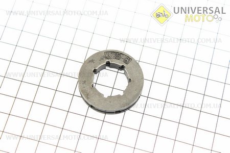 Зірка ланцюга 325-8 d = 19мм. Китай (Запчастини до бензопили GoodLuck / UM2054-V60)