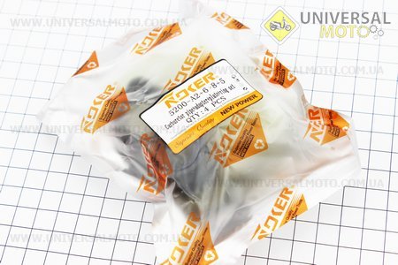 Патрубок карбюратора + перехідник + пластина + кільце 4500/5200. NOKER (Запчастини до бензопили GoodLuck / UM2055-V20)