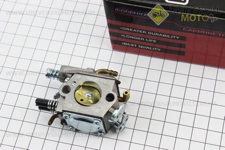 Карбюратор 4500/5200 з підкачкою. GoodLuck (Запчастини до бензопили GoodLuck / UM2055-V41)
